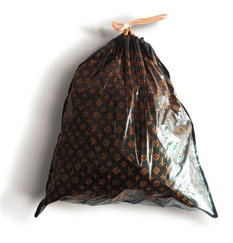 louis vuitton trash bag